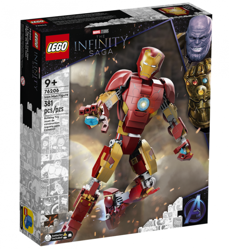 Lego Marvel Model Figurki Iron-Mana